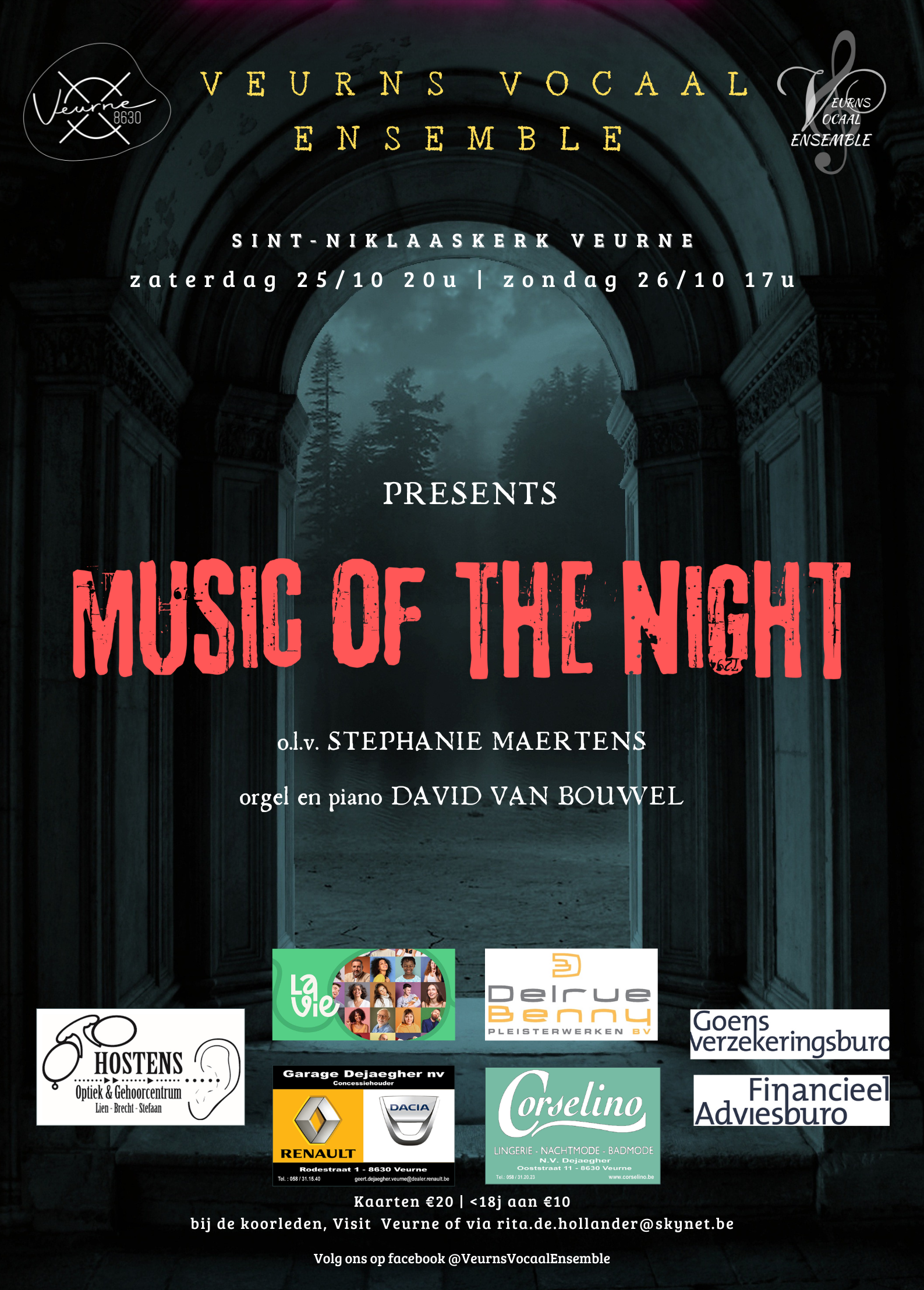 25-26/10: Music Of The Night